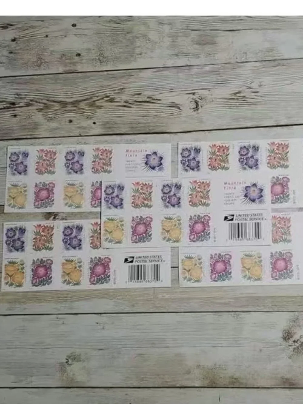 100 Mountain Flora 2022 Forever Postage Stamps US Postal USPS Flowers Weddings